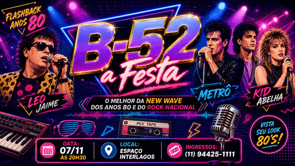 Festa New Wave anos 80